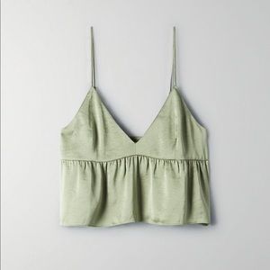 Little moon Lover Camisole in sage green